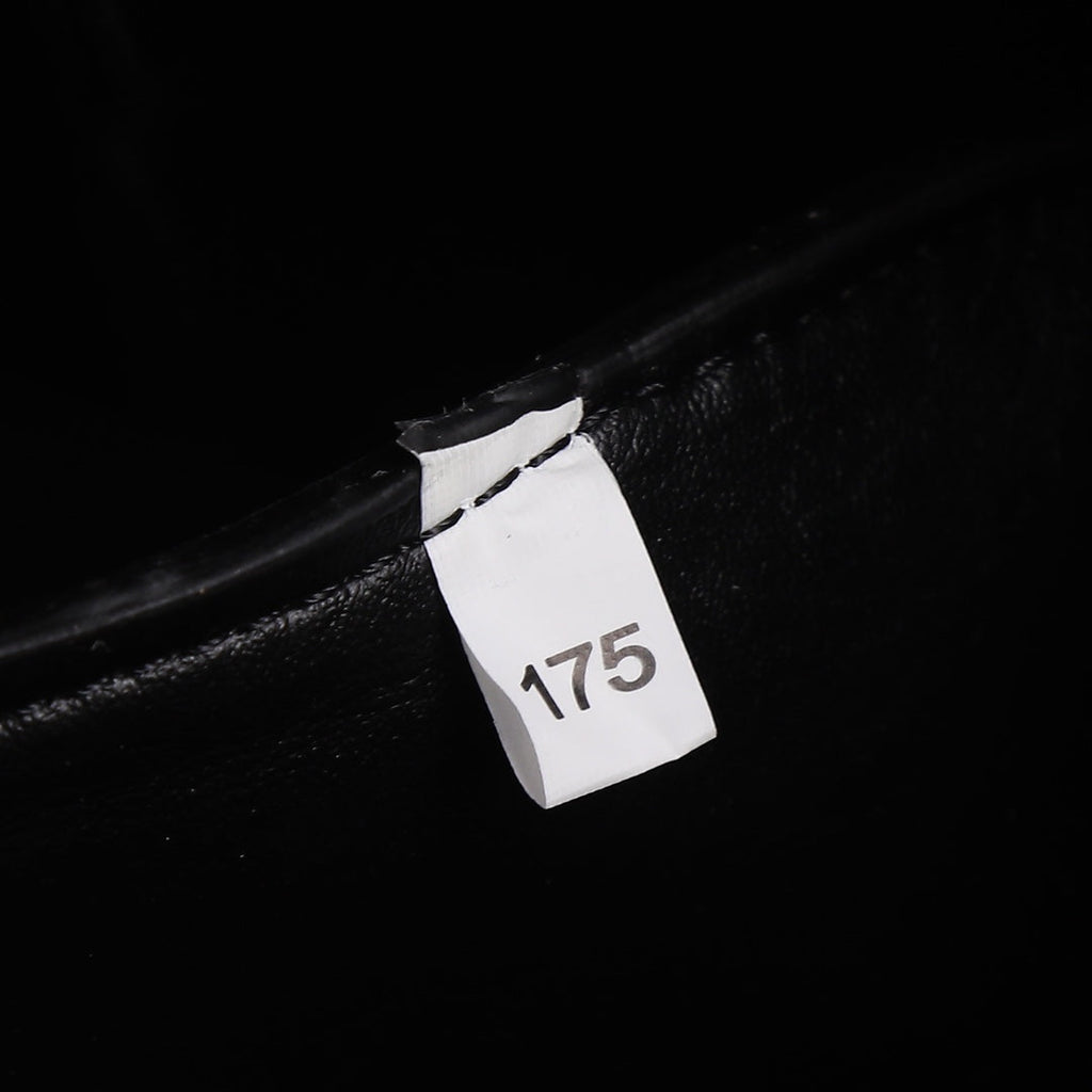 PRADA 18 DYNAMIQUE LOGO TOTE BAG IN WHITE CALFSKIN
