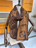 LOUIS VUITTON LV SCARF 240 CM IN CASHMERE 737199