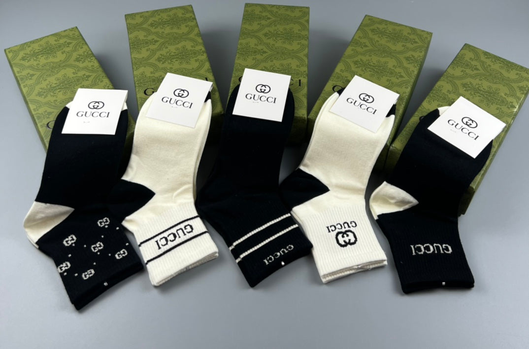 GUCCI LOW-CUT SOCKS 425689 (1 BOX)