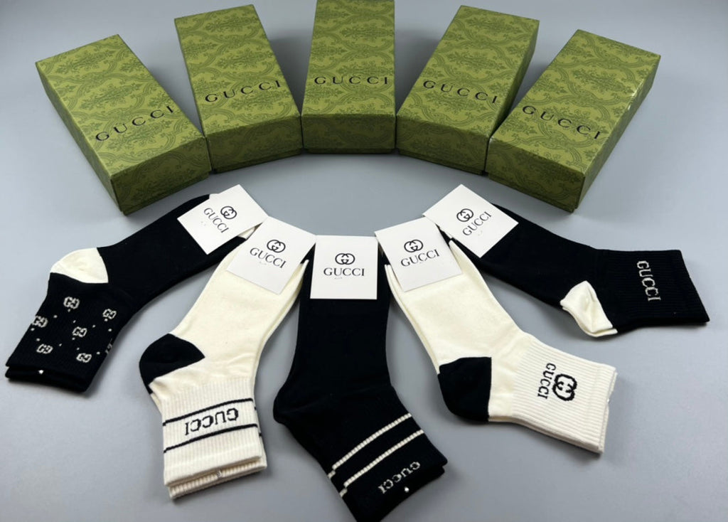 GUCCI LOW-CUT SOCKS 425689 (1 BOX)