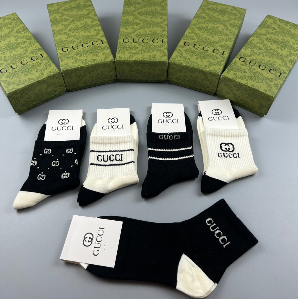 GUCCI LOW-CUT SOCKS 425689 (1 BOX)