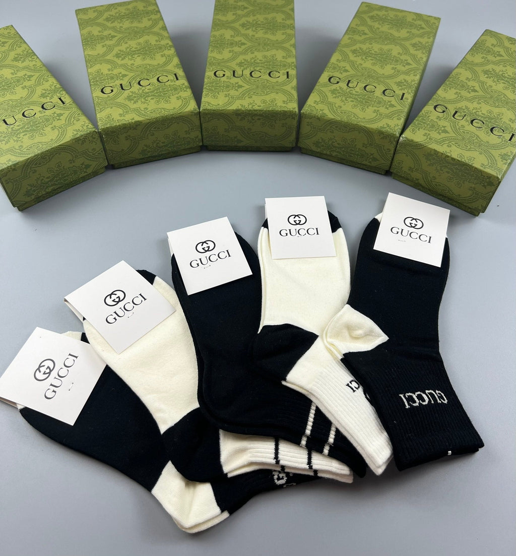 GUCCI LOW-CUT SOCKS 425689 (1 BOX)