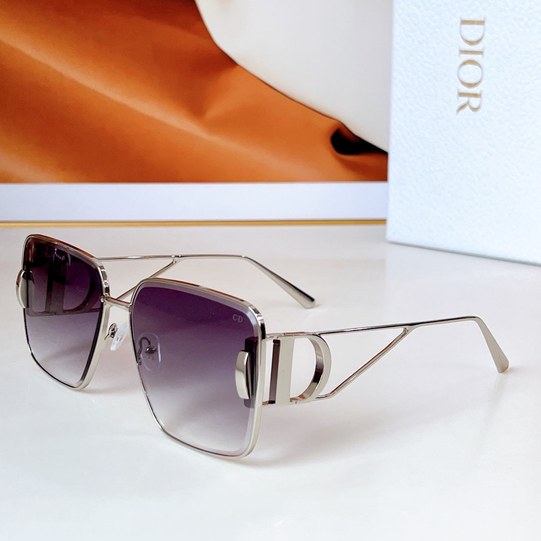 DIOR MONTAIGNE SQUARE SUNGLASS DSGTA42UCR IN METAL