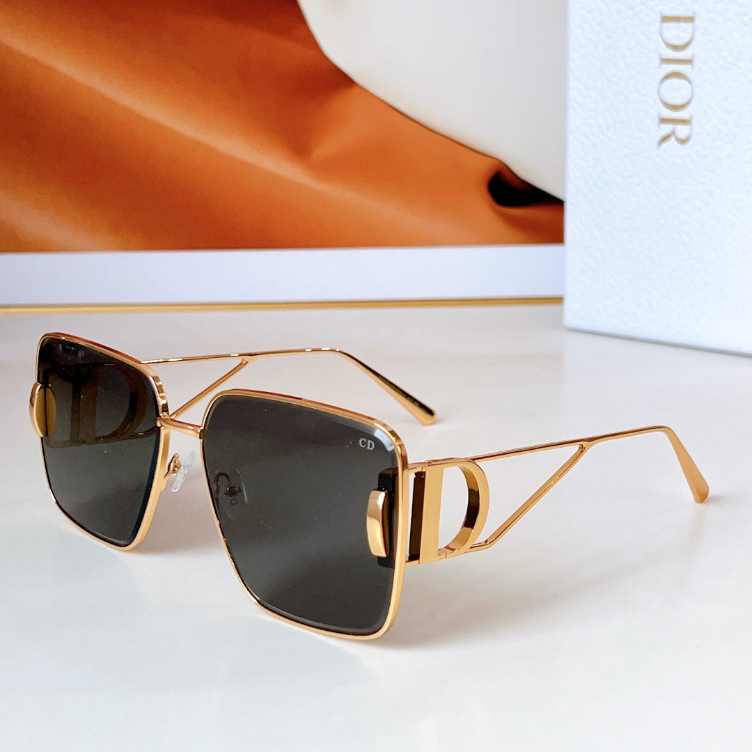 DIOR MONTAIGNE SQUARE SUNGLASS DSGTA42UCR IN METAL