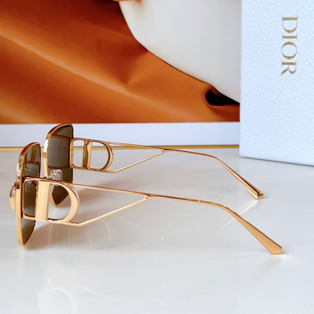 DIOR MONTAIGNE SQUARE SUNGLASS DSGTA42UCR IN METAL