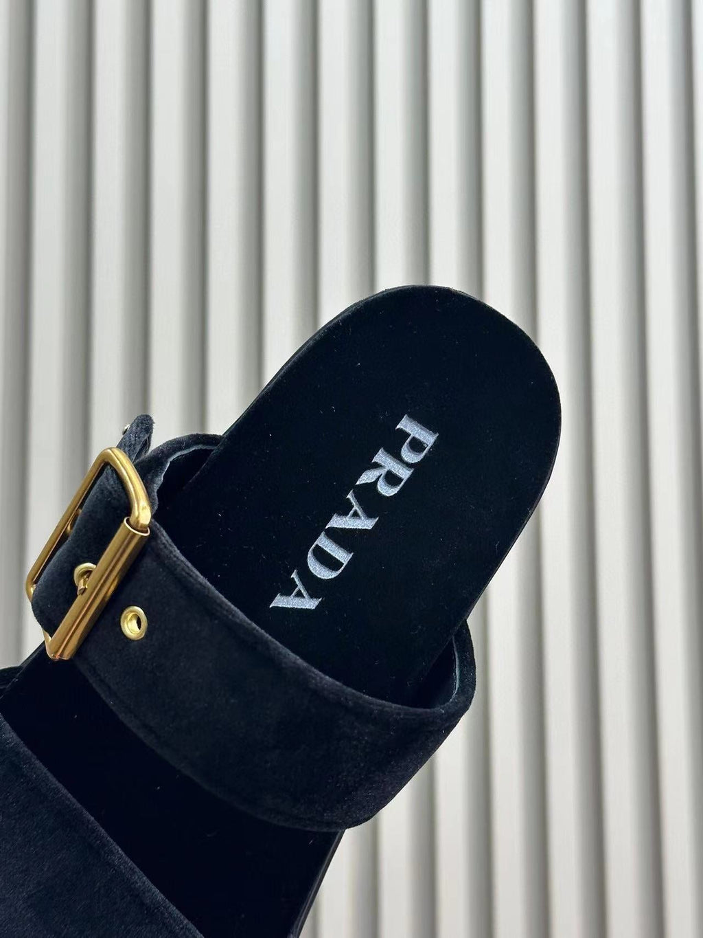 PRADA Pra Slides 10 Velvet Black