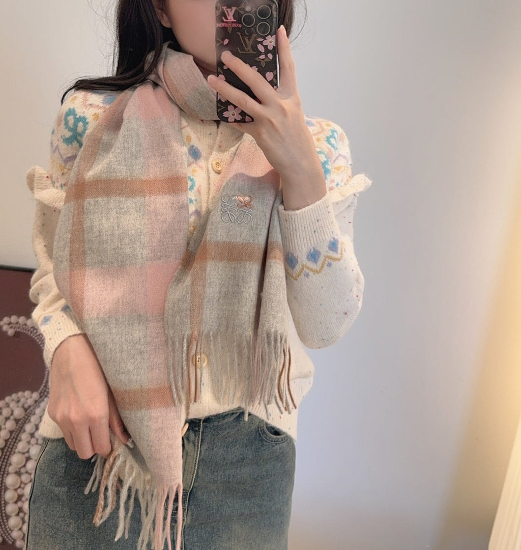 LOEWE 25S SCARF 180 IN CASHMERE 858264