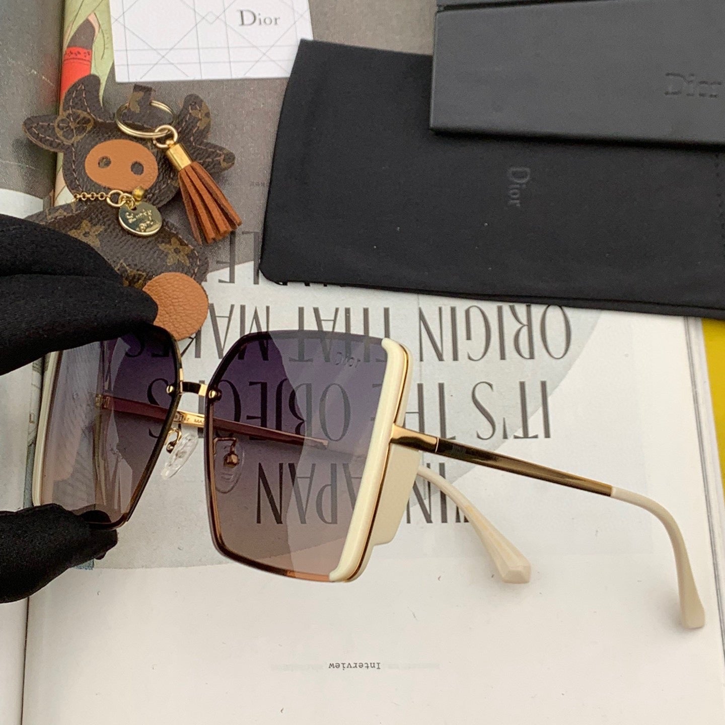 DIOR MONTAIGNE SUNGLASS 578161 IN METAL