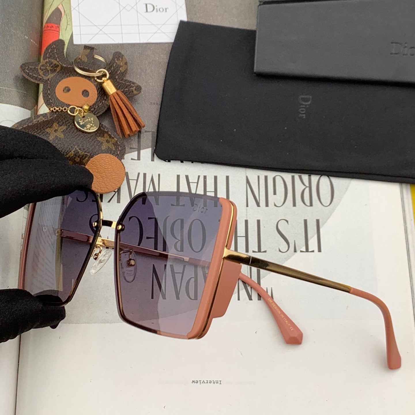 DIOR MONTAIGNE SUNGLASS 578161 IN METAL