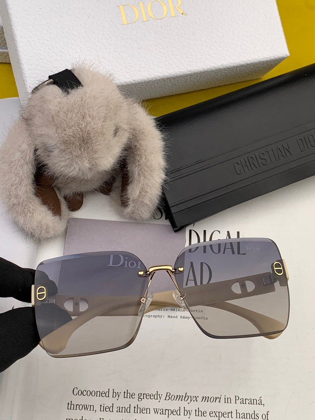 DIOR SIGNATURE SUNGLASS D3550 IN ACETATE