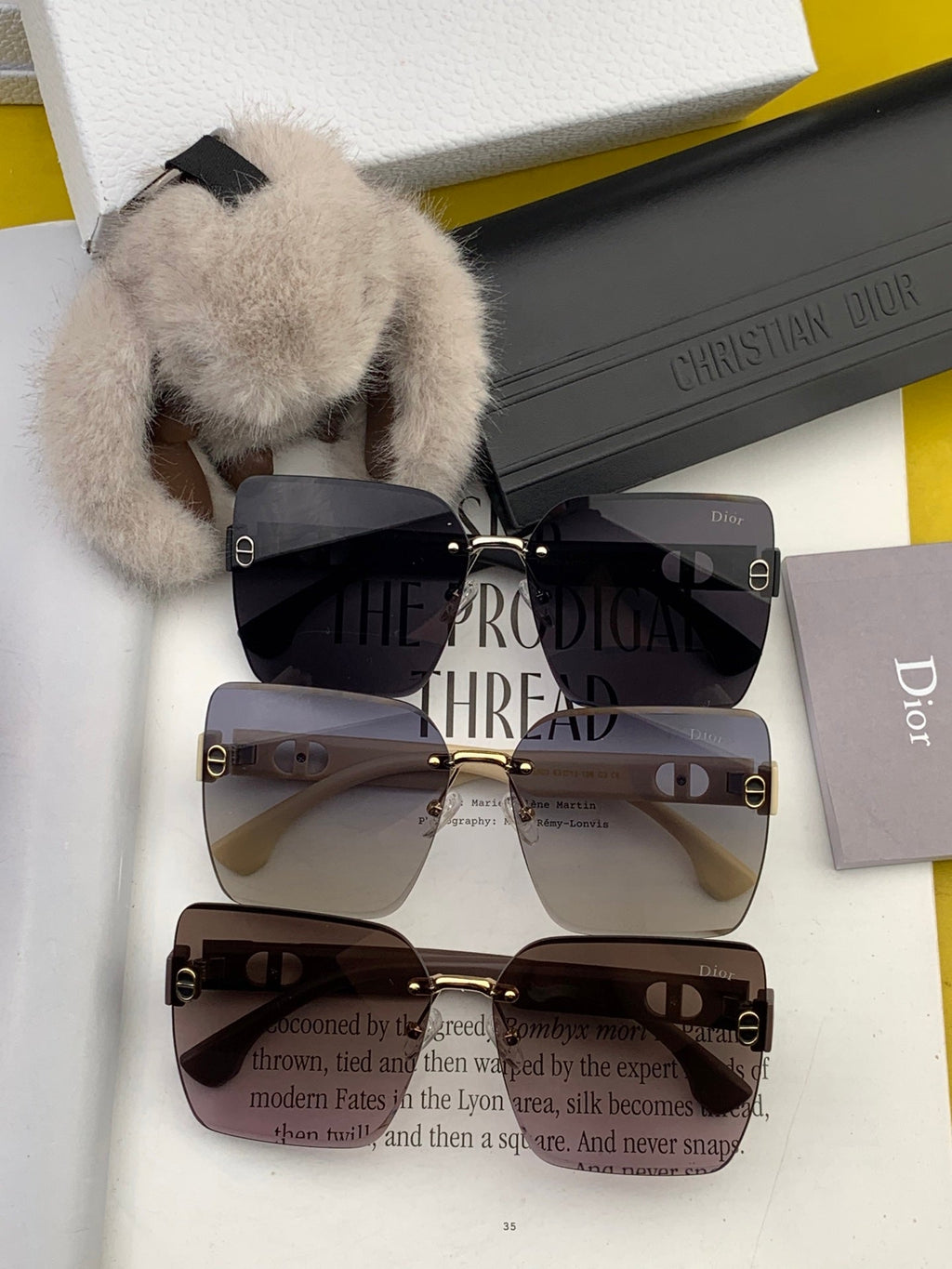 DIOR SIGNATURE SUNGLASS D3550 IN ACETATE