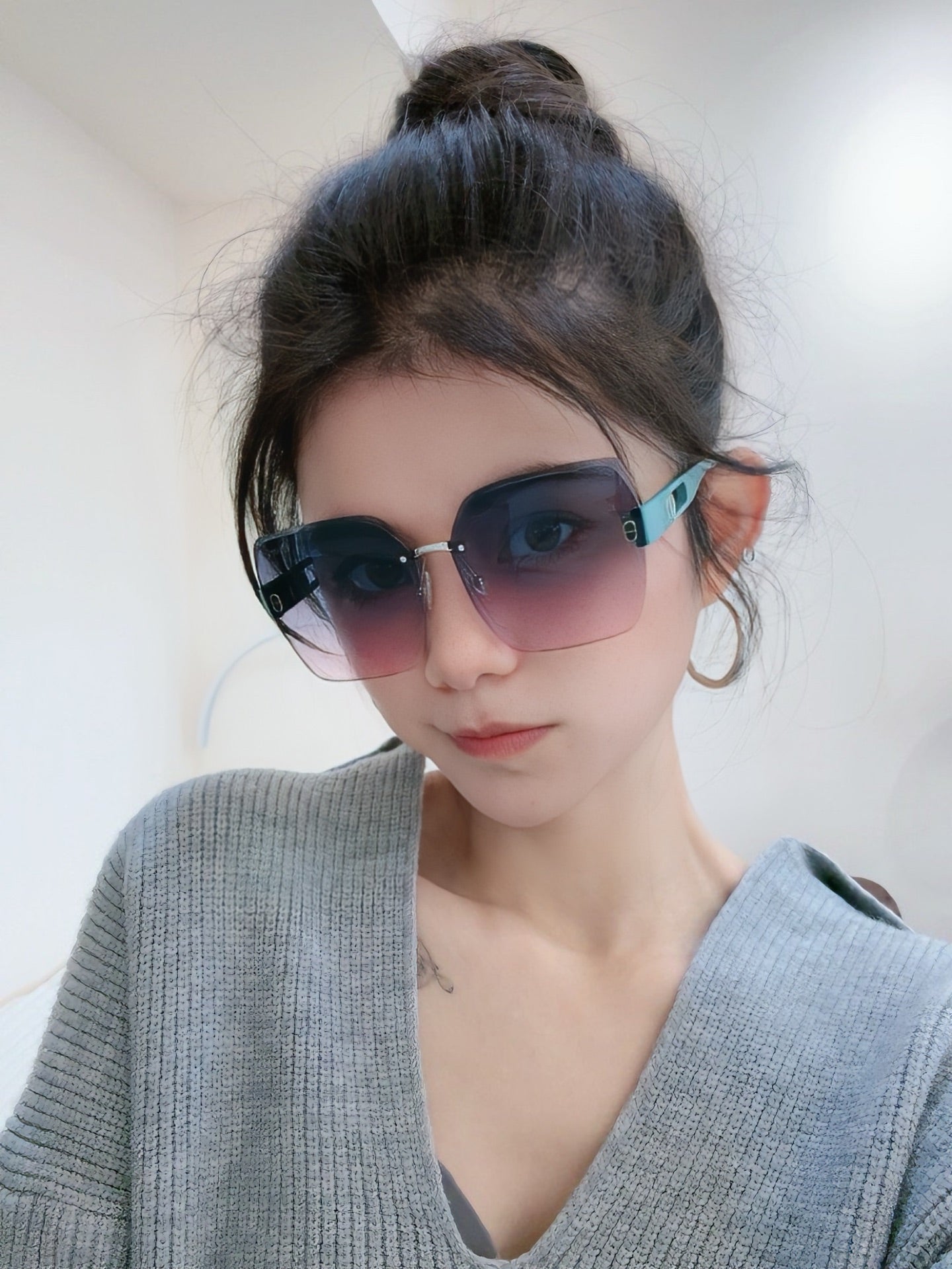 DIOR SIGNATURE SUNGLASS CD9770 IN ACETATE