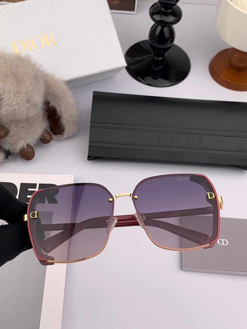 DIOR MONTAIGNE SUNGLASS CD9357 IN ACETATE