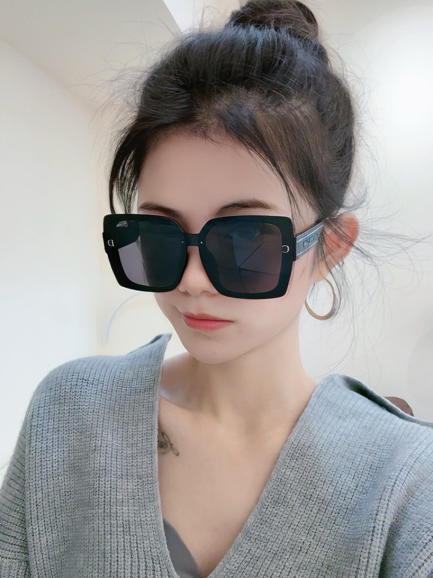 DIOR MONTAIGNE SUNGLASS CD0805 IN ACETATE