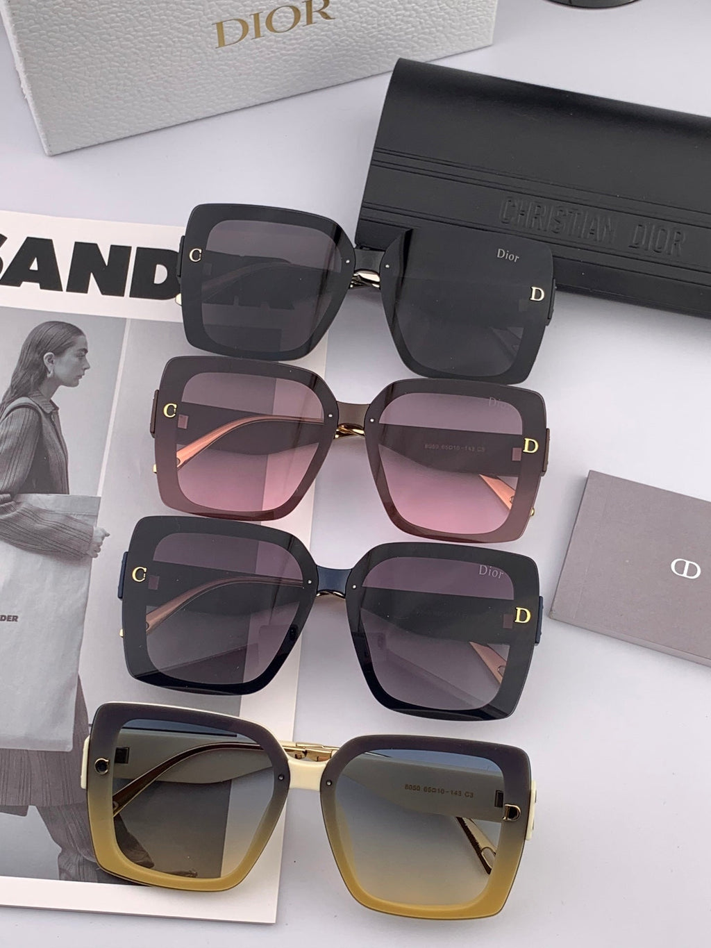 DIOR MONTAIGNE SUNGLASS CD0805 IN ACETATE