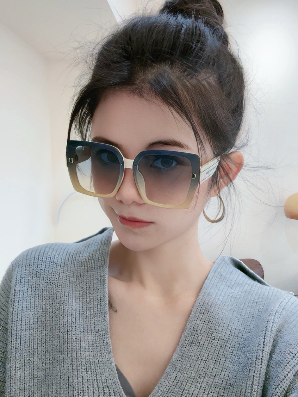 DIOR MONTAIGNE SUNGLASS CD0805 IN ACETATE