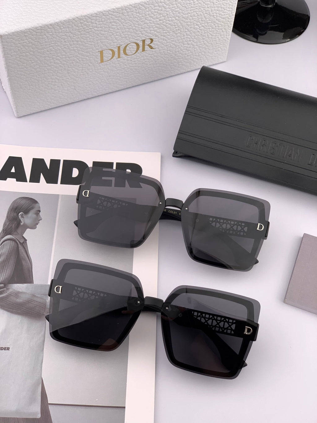 DIOR MONTAIGNE SUNGLASS CD1086 IN ACETATE