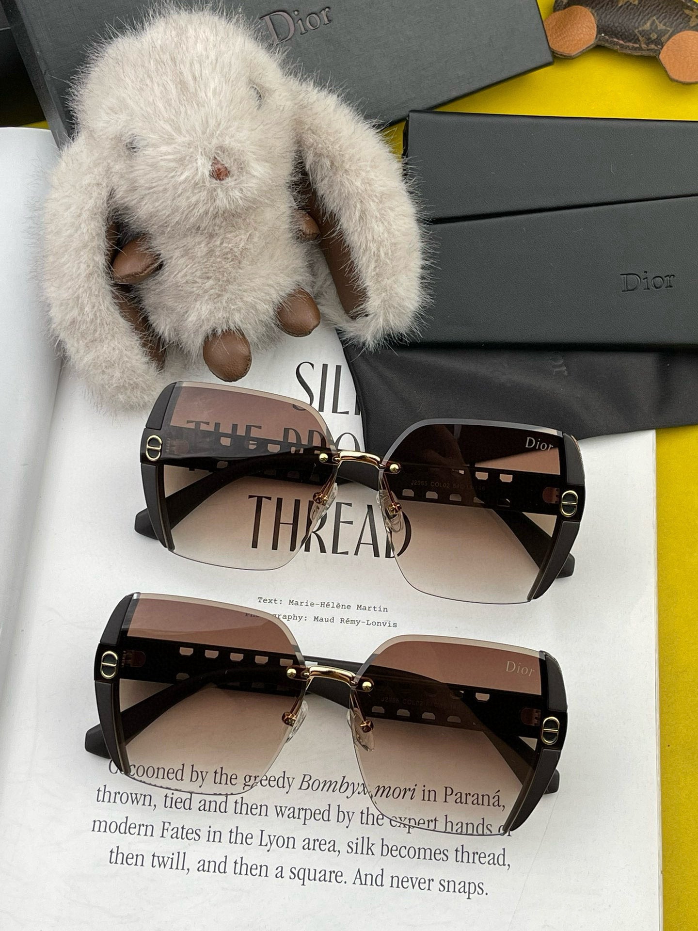 DIOR MONTAIGNE SQUARE SUNGLASS CD5296 IN ACETATE
