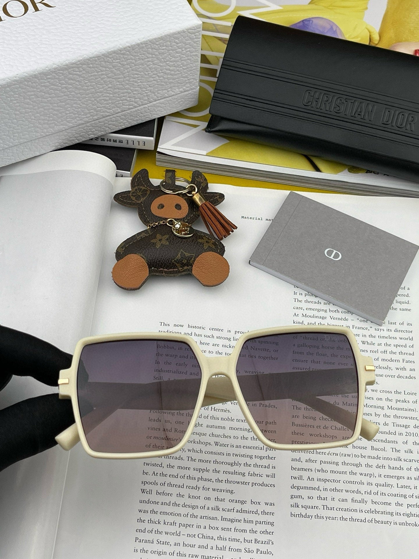DIOR MONTAIGNE SQUARE SUNGLASS CD4780 IN ACETATE
