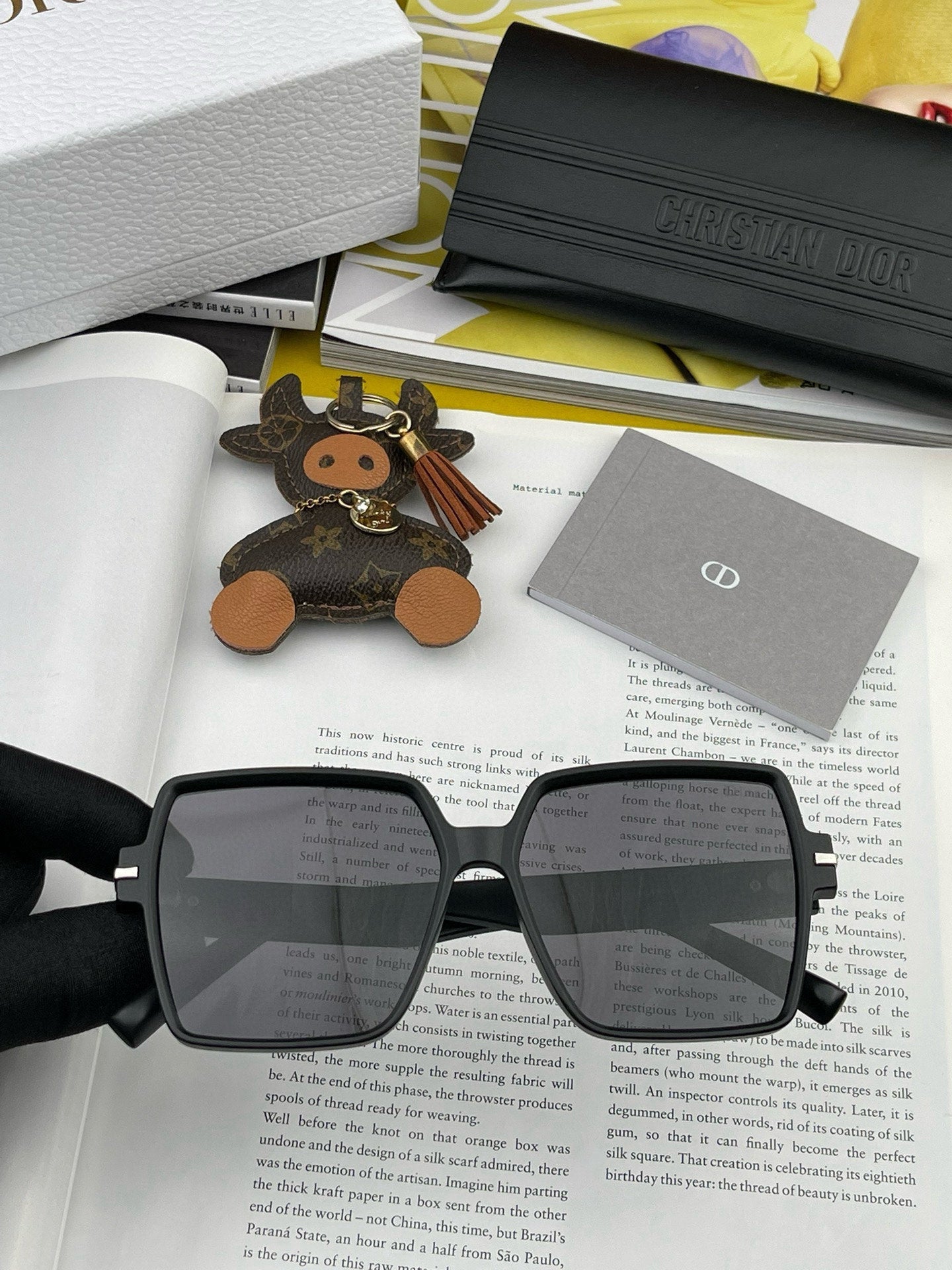 DIOR MONTAIGNE SQUARE SUNGLASS CD4780 IN ACETATE