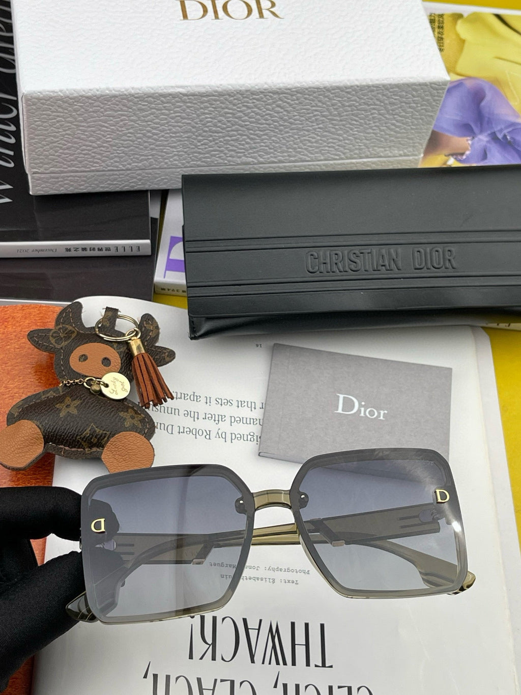 DIOR MONTAIGNE SUNGLASS CD2682 IN ACETATE
