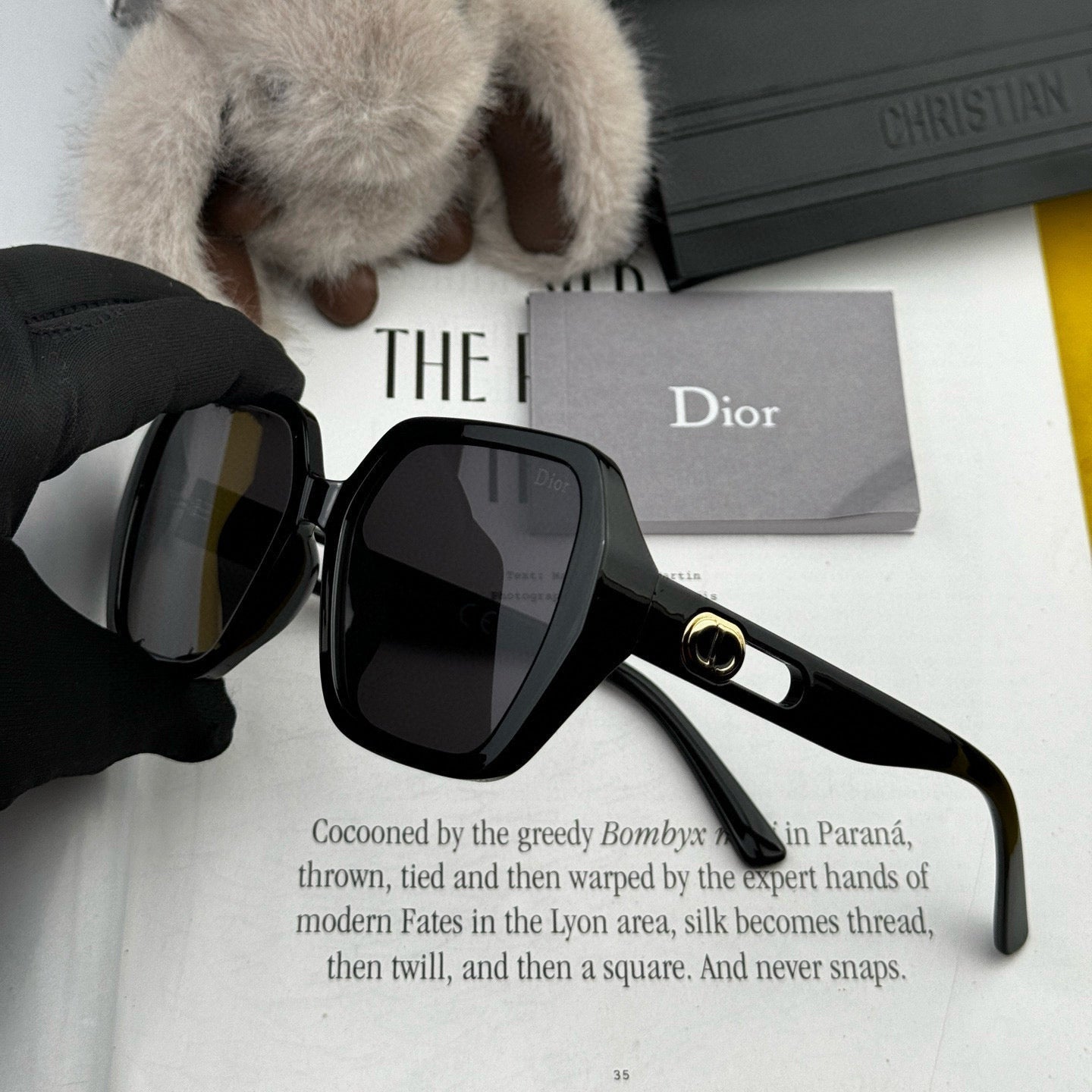 DIOR MONTAIGNE SUNGLASS CD2512 IN ACETATE