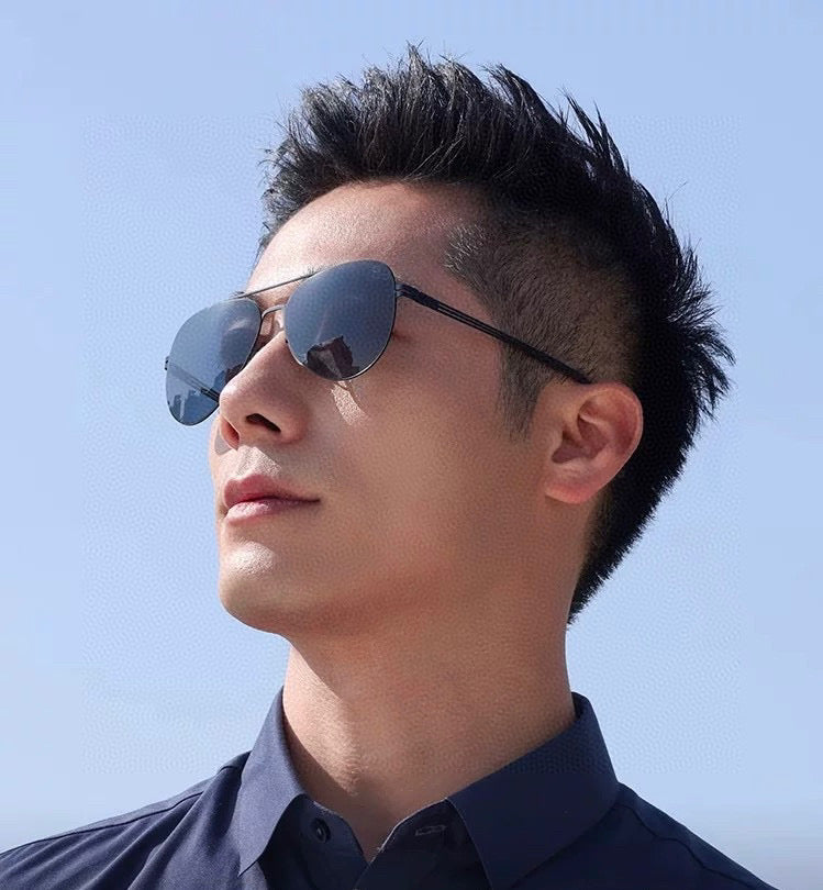LOUIS VUITTON PILOT SUNGLASSES L169 IN METAL