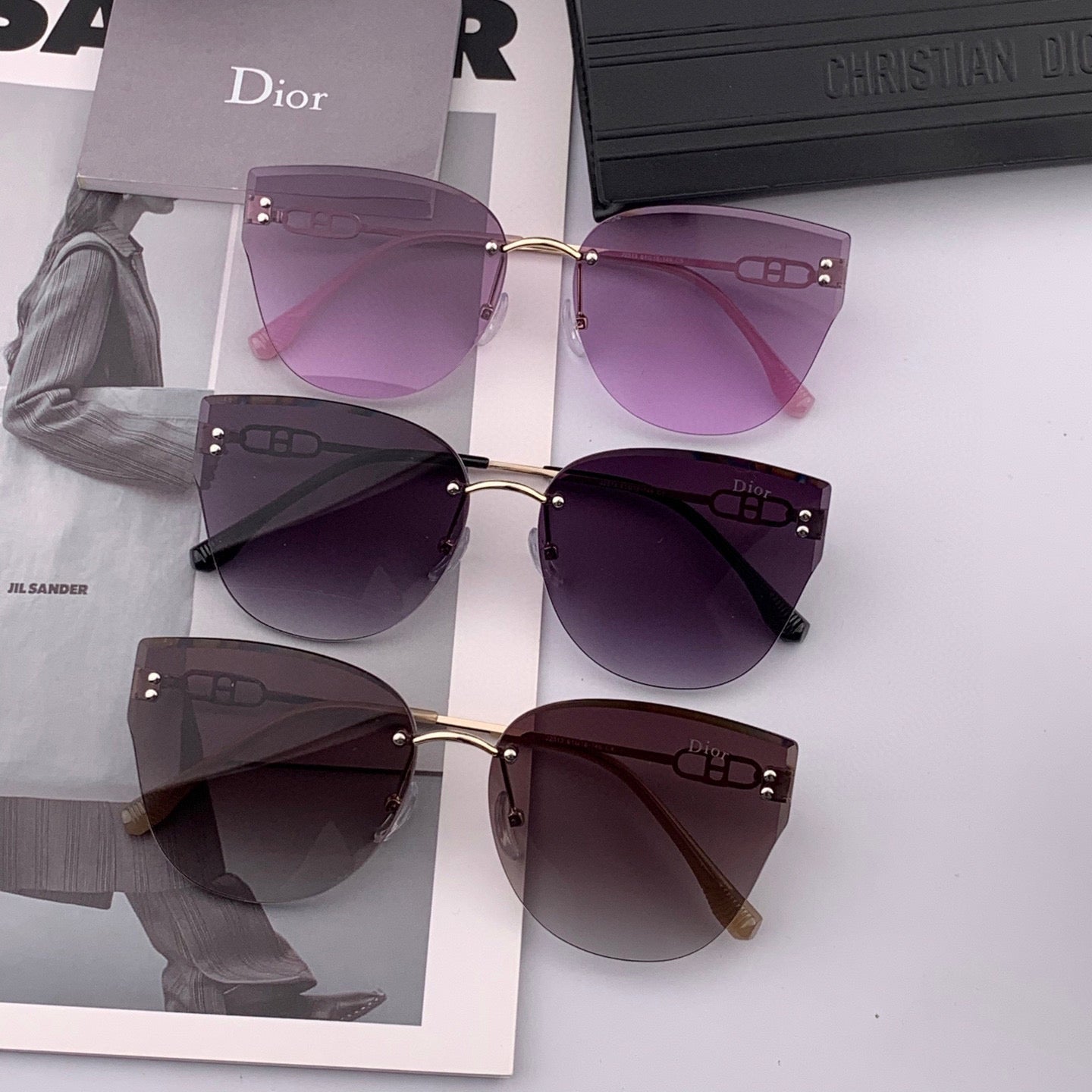 DIOR MONTAIGNE SUNGLASS CD3251 IN METAL