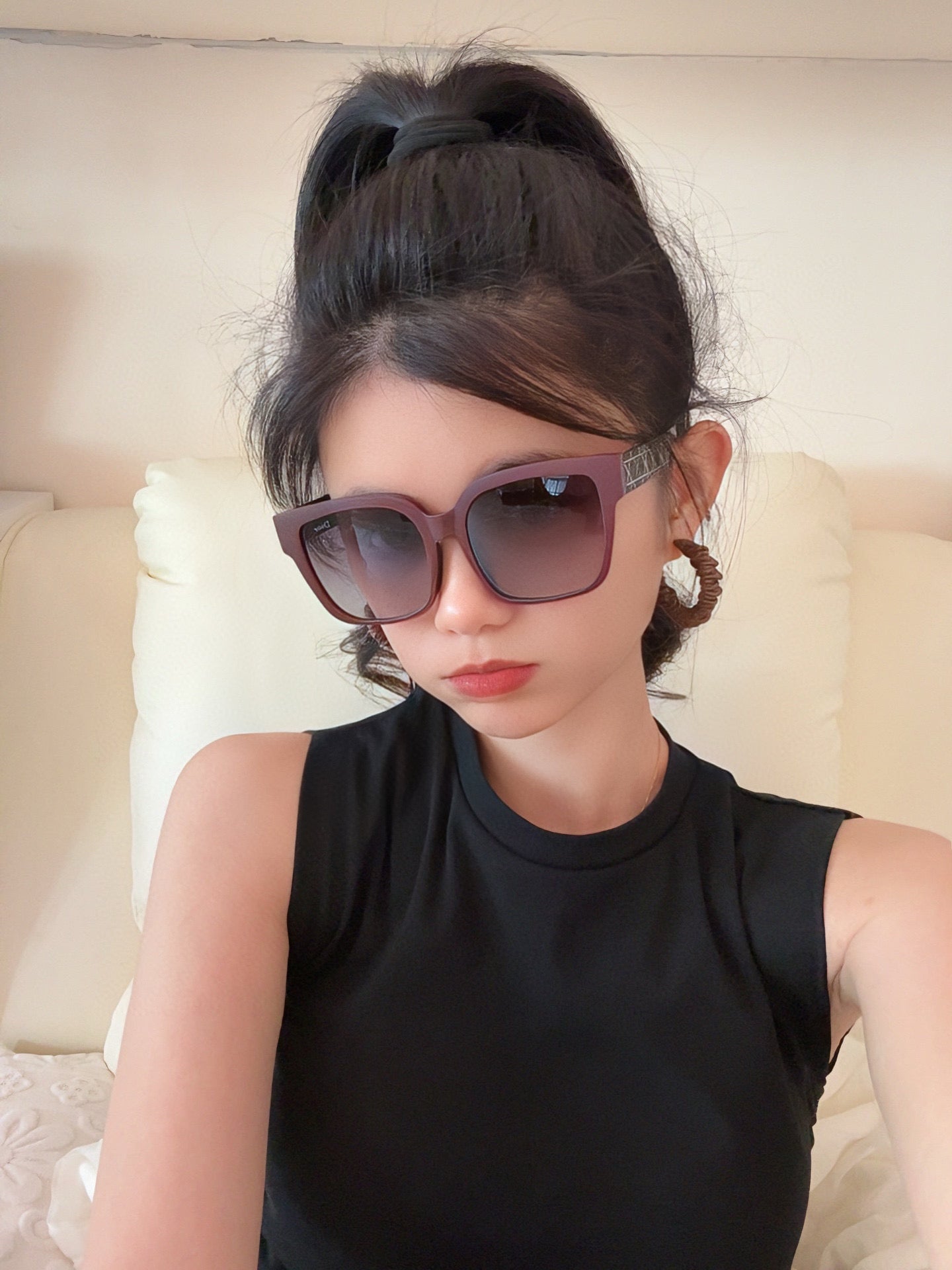 DIOR MONTAIGNE SUNGLASS D8304 IN ACETATE