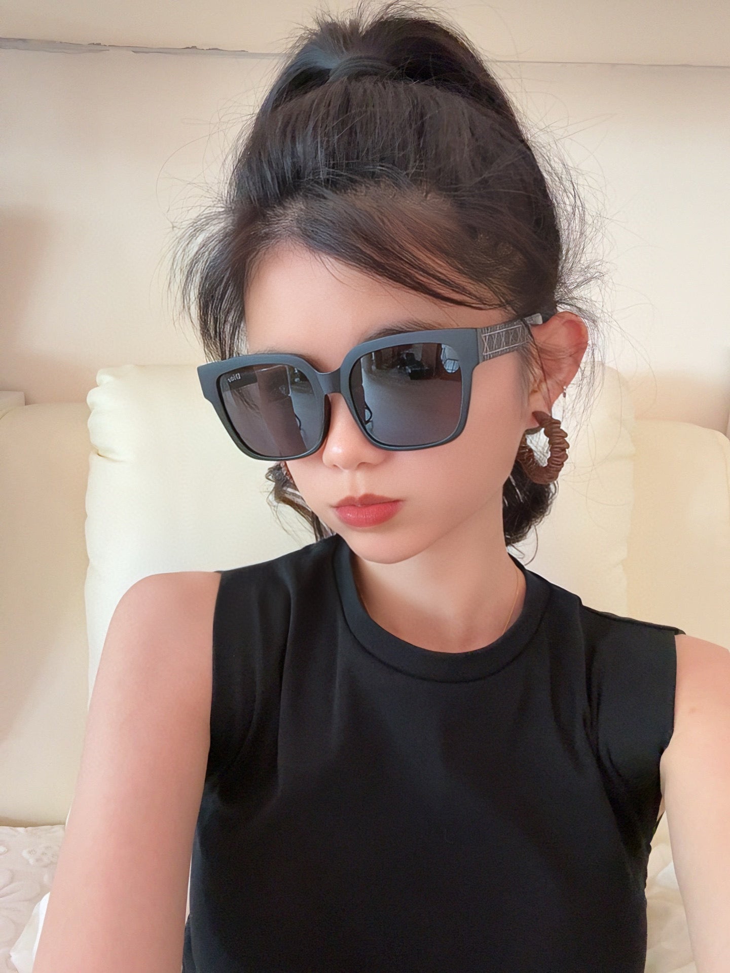 DIOR MONTAIGNE SUNGLASS D8304 IN ACETATE