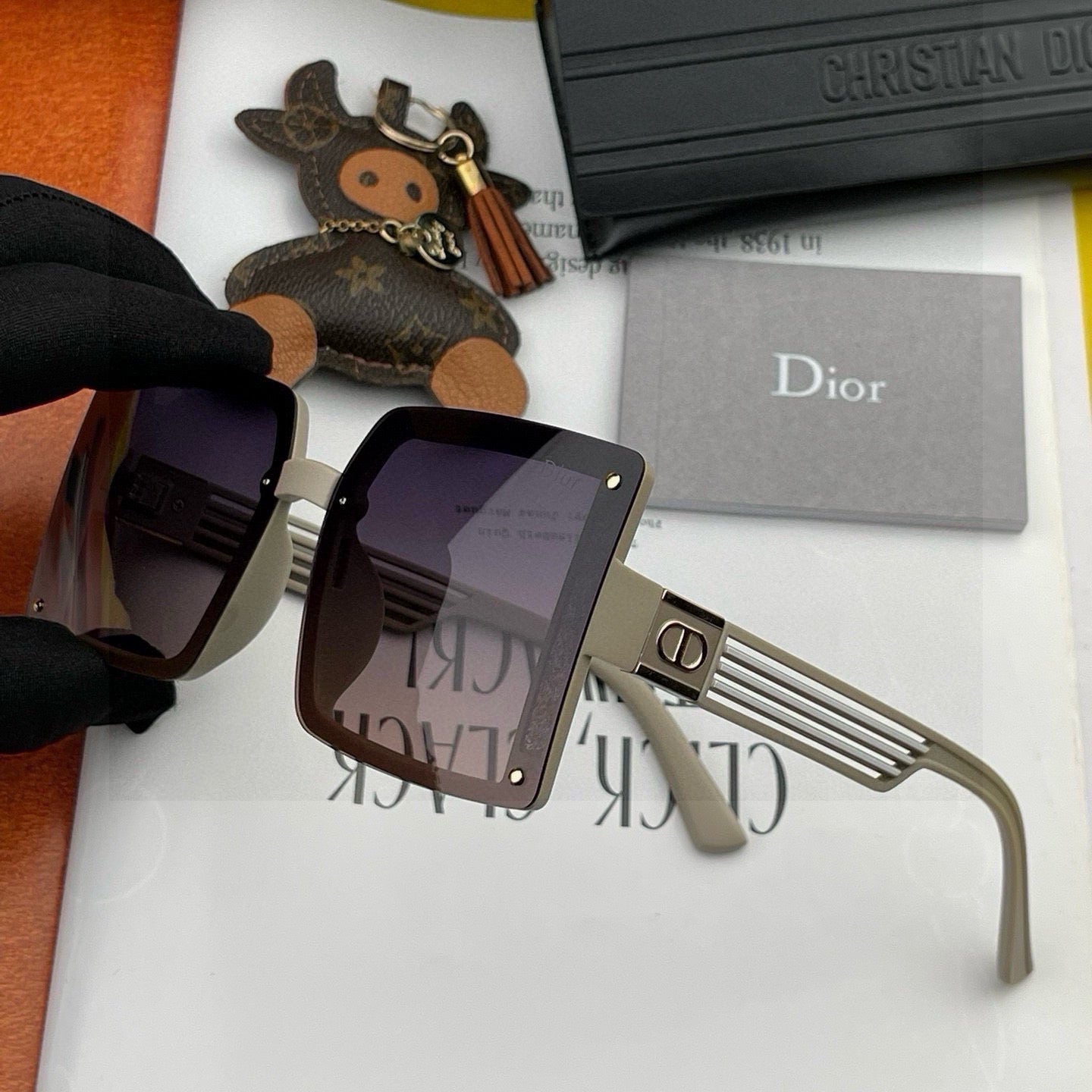 DIOR MONTAIGNE SUNGLASS D1297 IN ACETATE