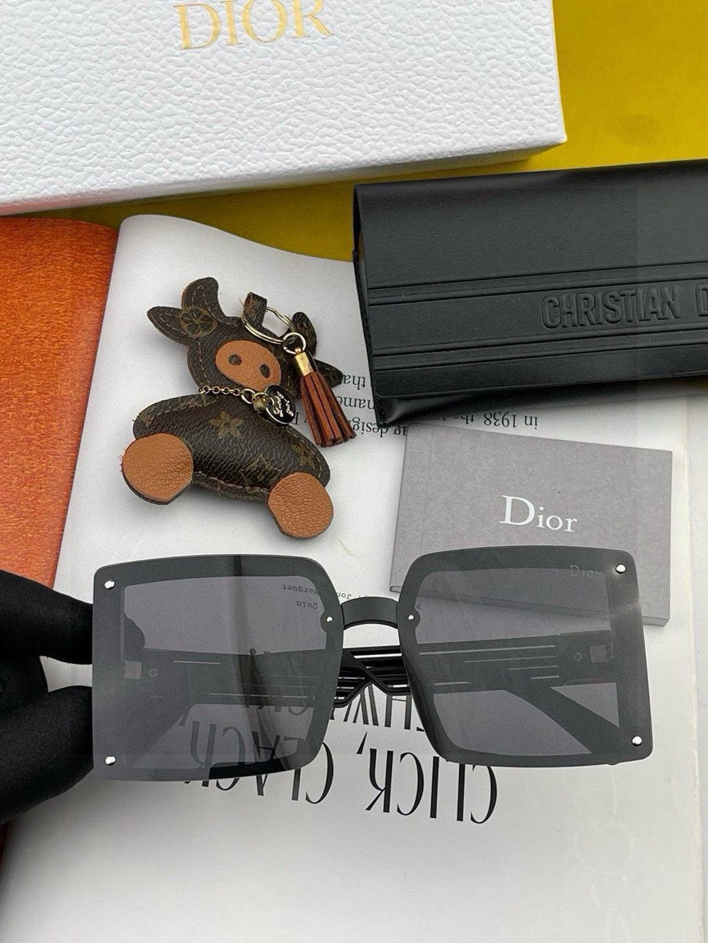 DIOR MONTAIGNE SUNGLASS D1297 IN ACETATE