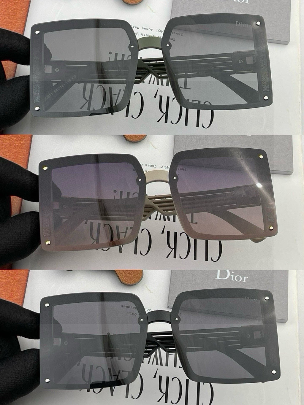 DIOR MONTAIGNE SUNGLASS D1297 IN ACETATE
