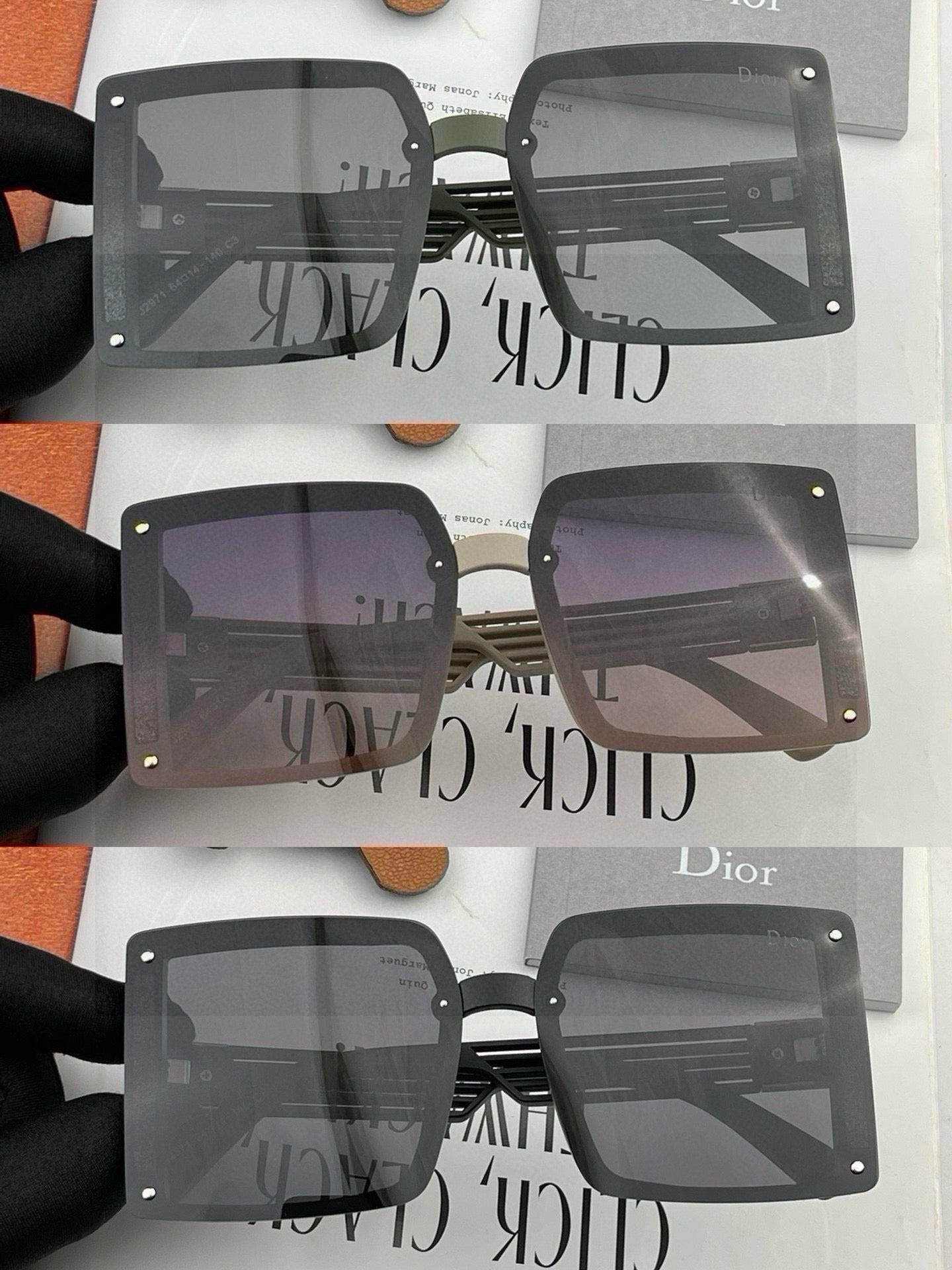 DIOR MONTAIGNE SUNGLASS D1297 IN ACETATE