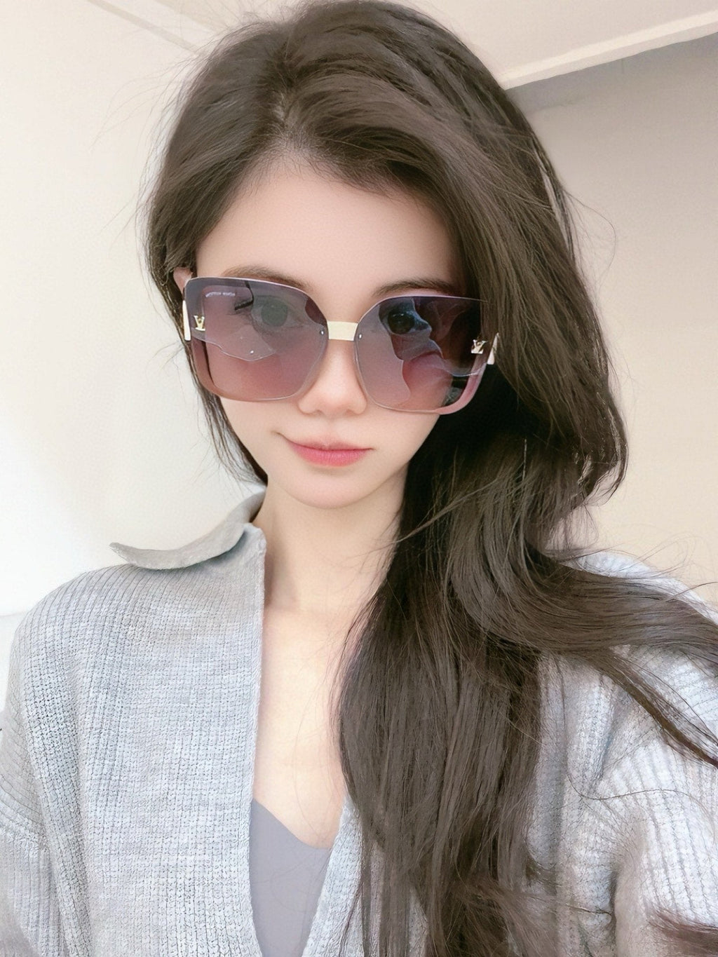 LOUIS VUITTON SQUARE SUNGLASSES L0992 IN ACETATE