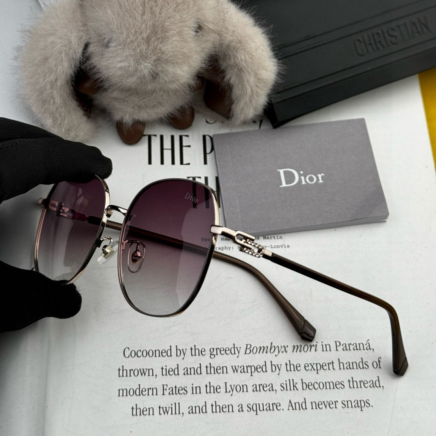 DIOR MONTAIGNE SUNGLASS CD0639 IN METAL