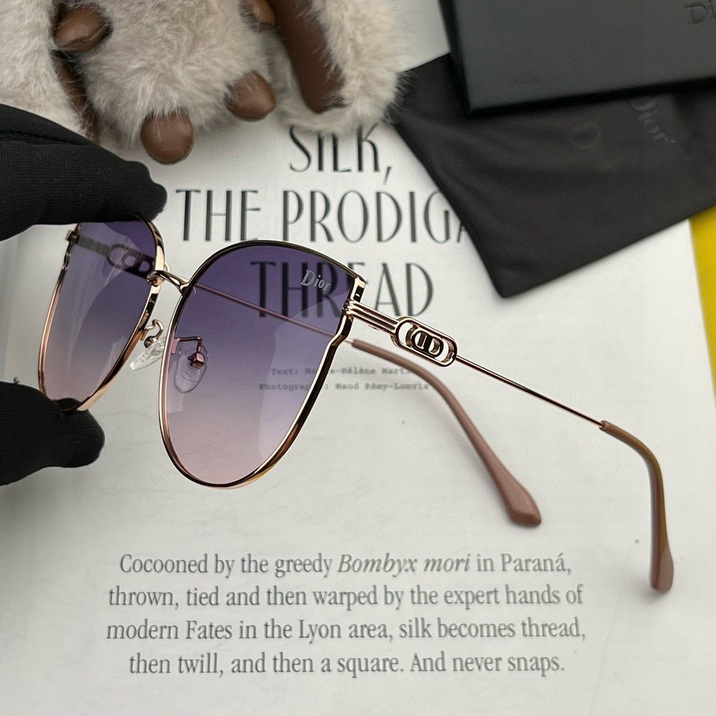 DIOR MONTAIGNE SUNGLASS CD4311 IN METAL
