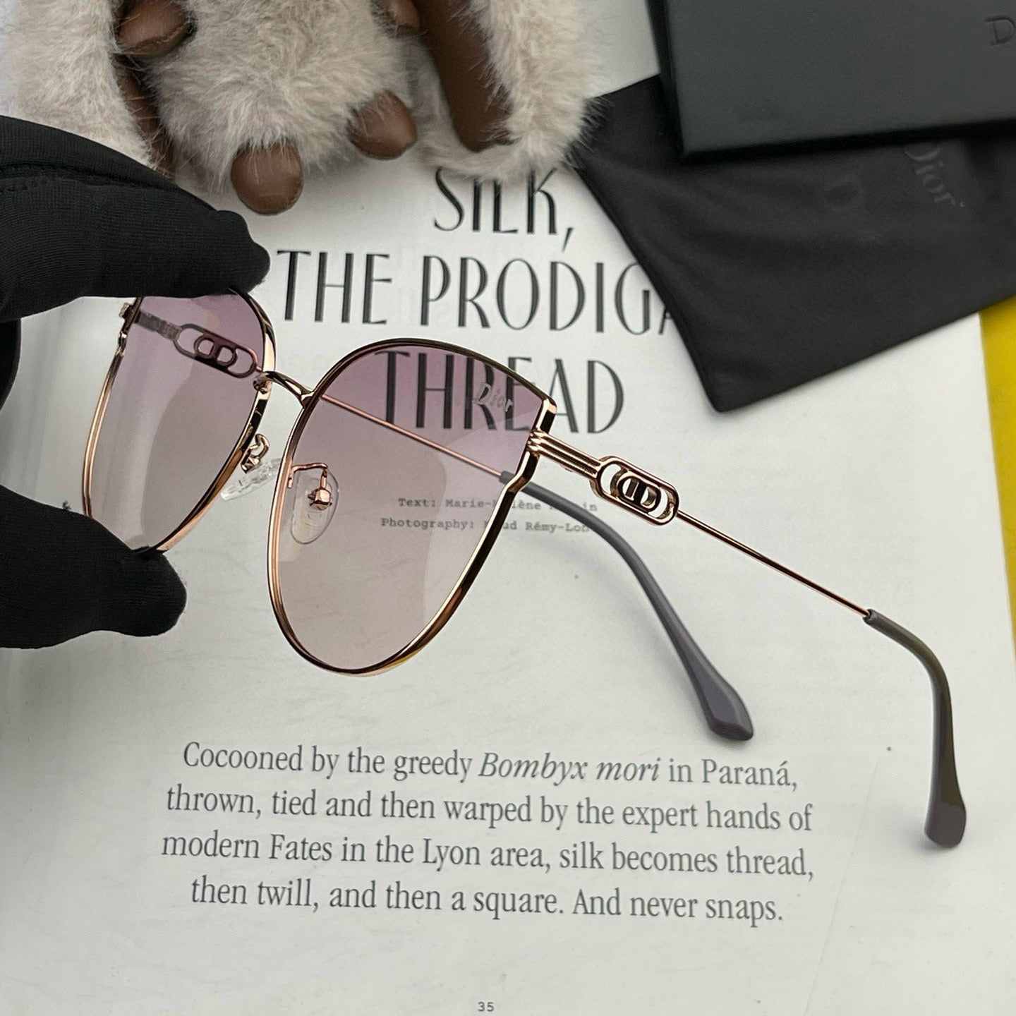DIOR MONTAIGNE SUNGLASS CD4311 IN METAL