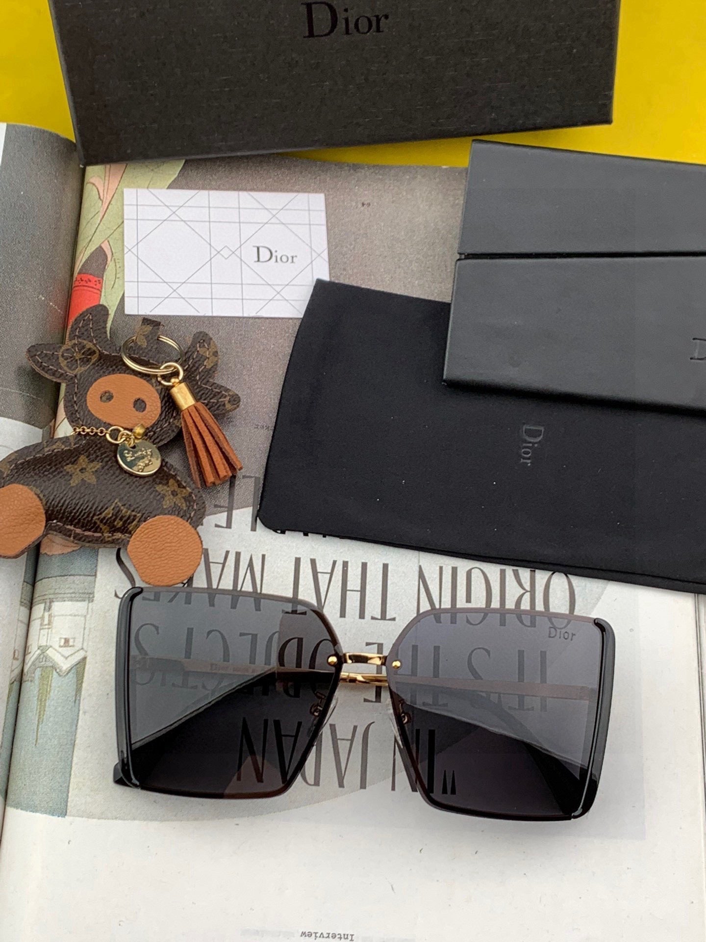 DIOR MONTAIGNE SUNGLASS 578161 IN METAL