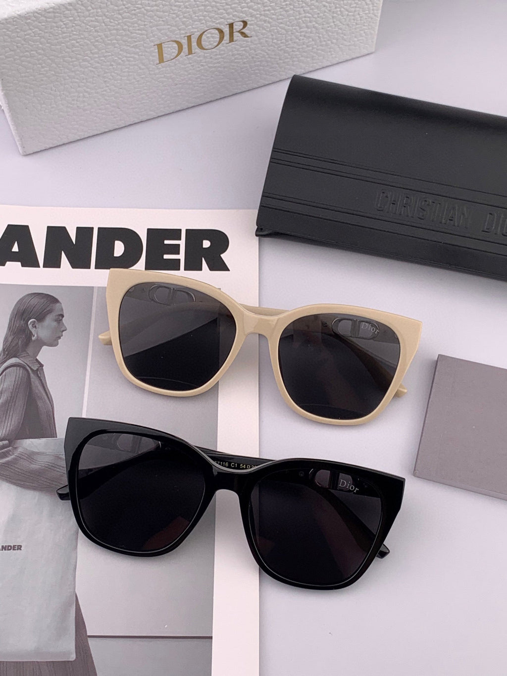 DIOR MONTAIGNE SUNGLASS CD67711 IN ACETATE
