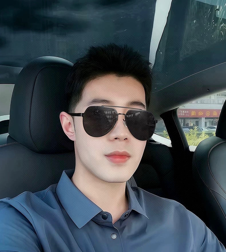LOUIS VUITTON PILOT SUNGLASSES L311 IN METAL
