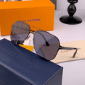 LOUIS VUITTON PILOT SUNGLASSES L311 IN METAL