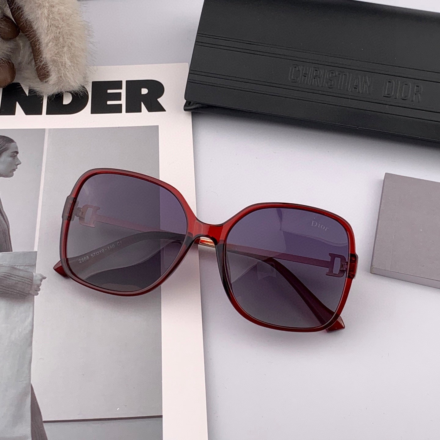 DIOR MONTAIGNE SUNGLASS D8266 IN METAL