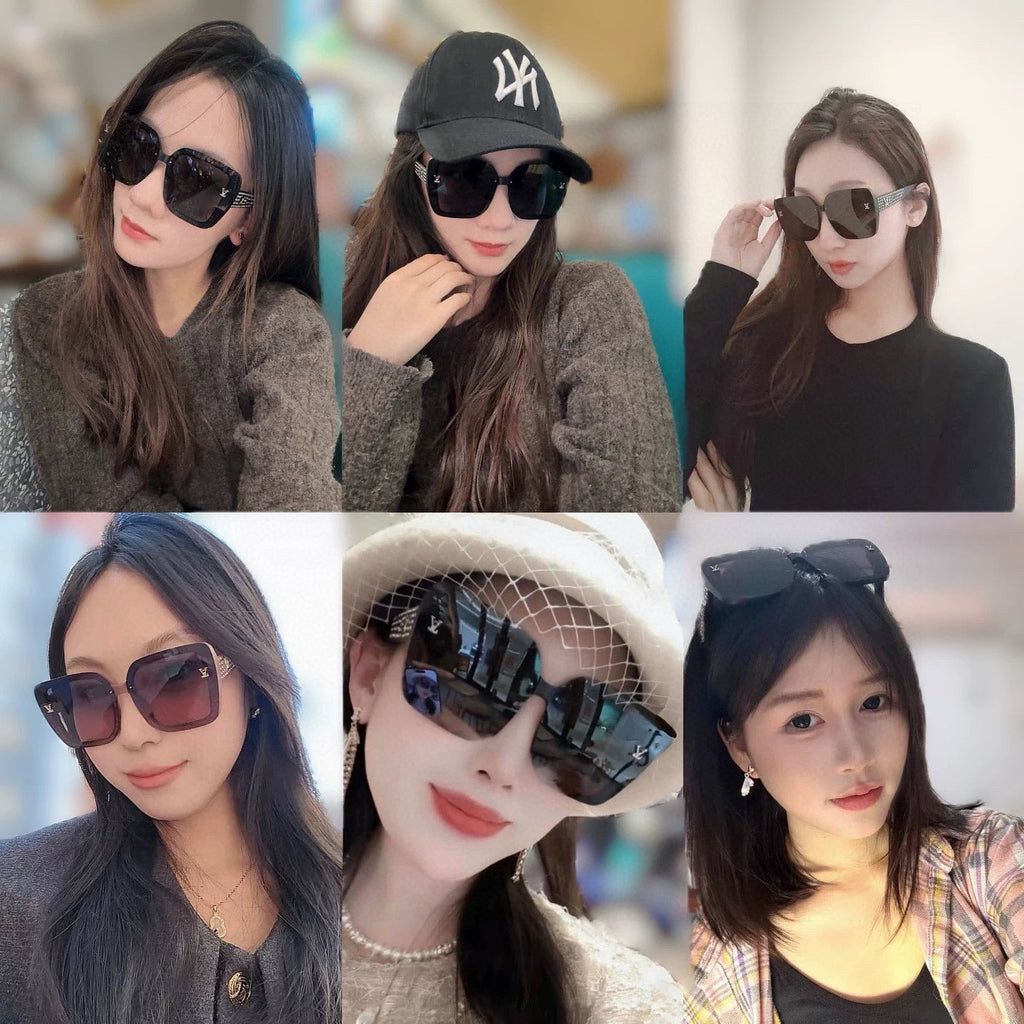 LOUIS VUITTON SQUARE JEWEL SUNGLASS L2990 IN ACETATE FRAME
