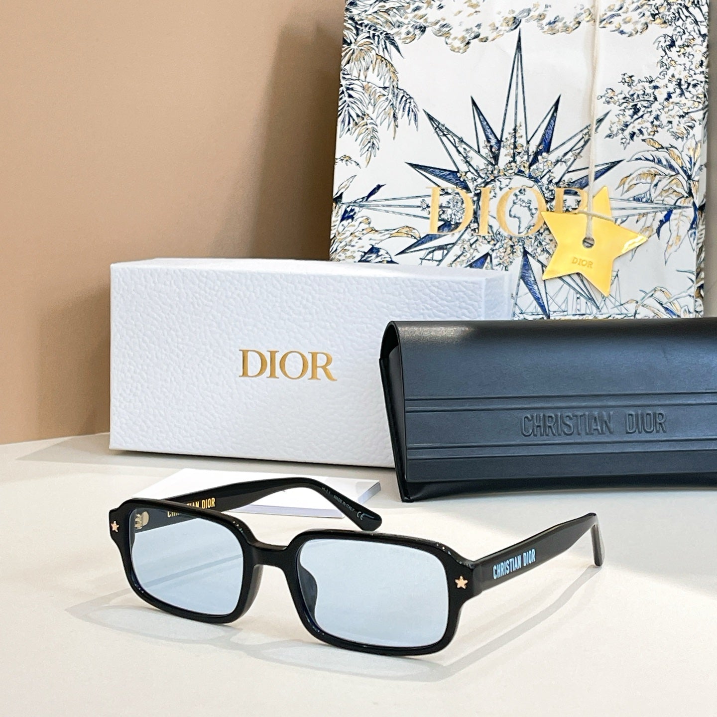 DIOR MONTAIGNE SUNGLASS ¥ACIFIC S3F IN ACETATE