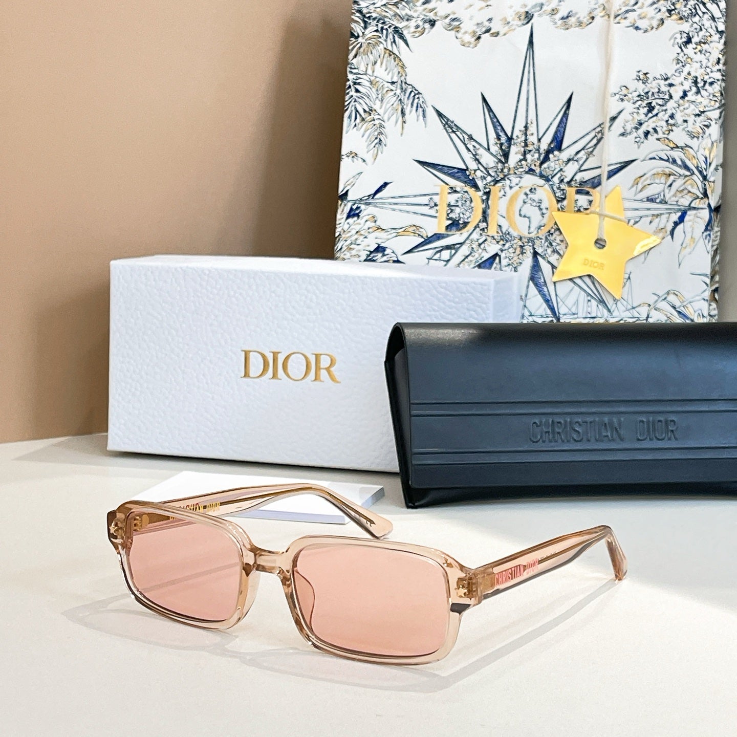 DIOR MONTAIGNE SUNGLASS ¥ACIFIC S3F IN ACETATE