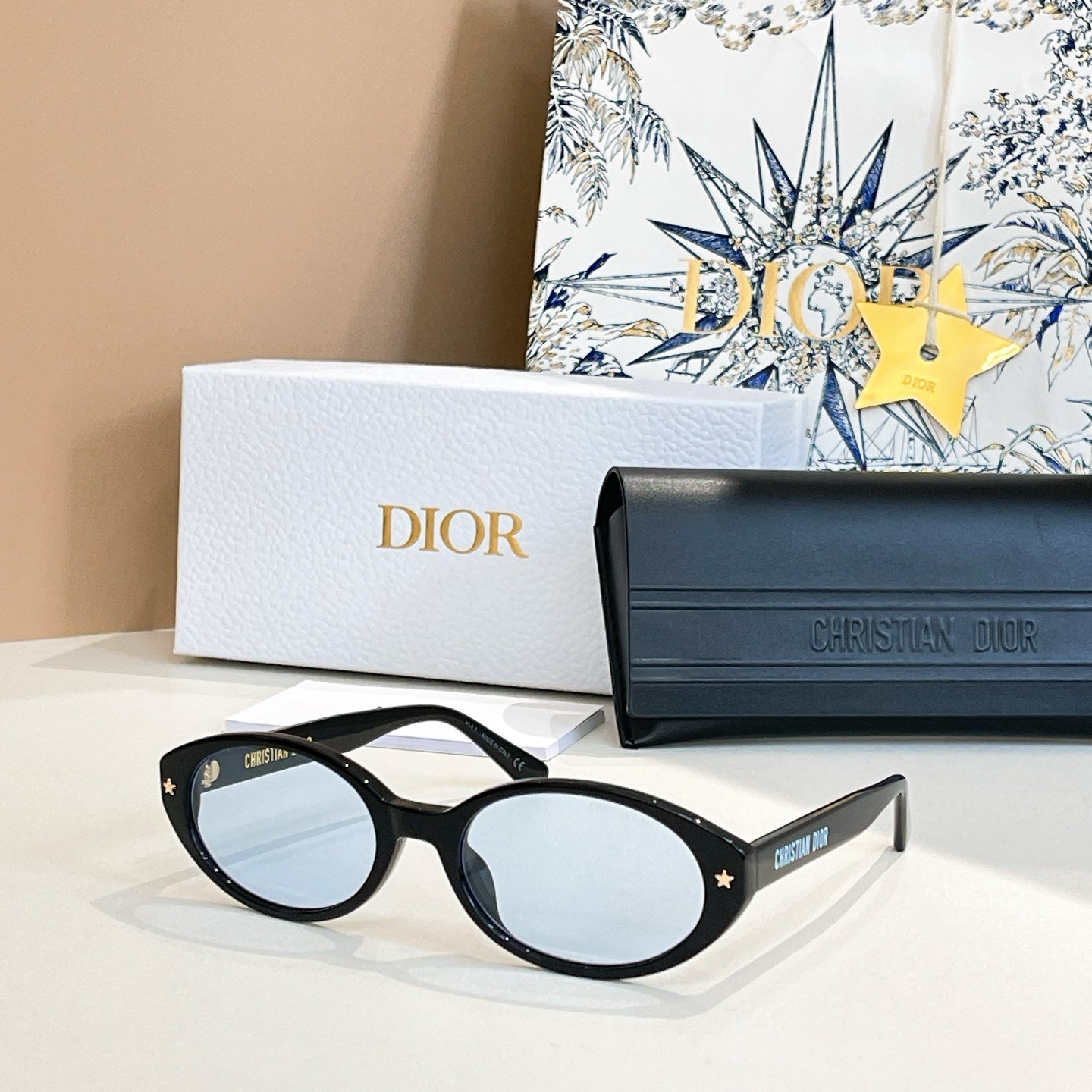DIOR MONTAIGNE SUNGLASS ¥ACIFIC R1F IN ACETATE
