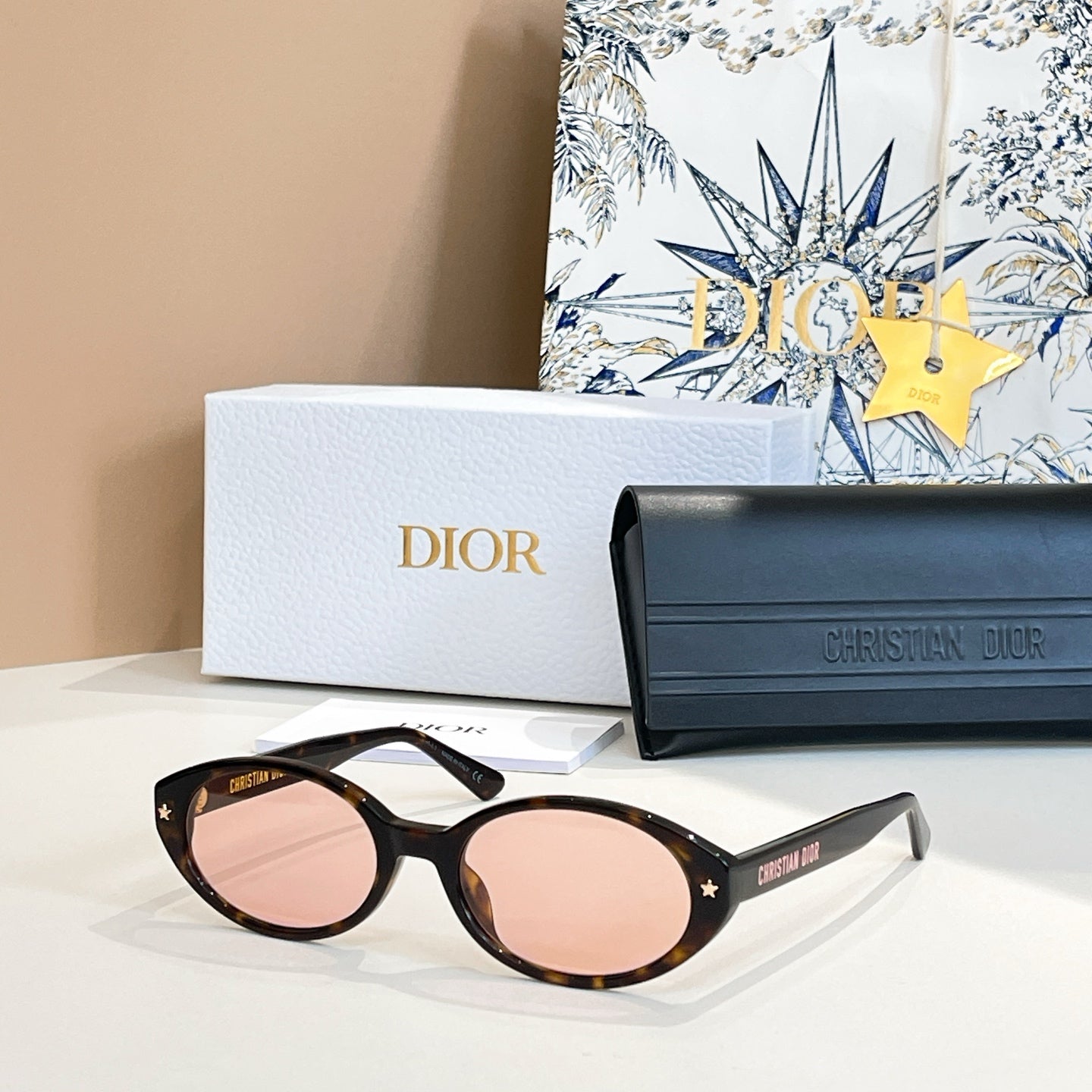 DIOR MONTAIGNE SUNGLASS ¥ACIFIC R1F IN ACETATE