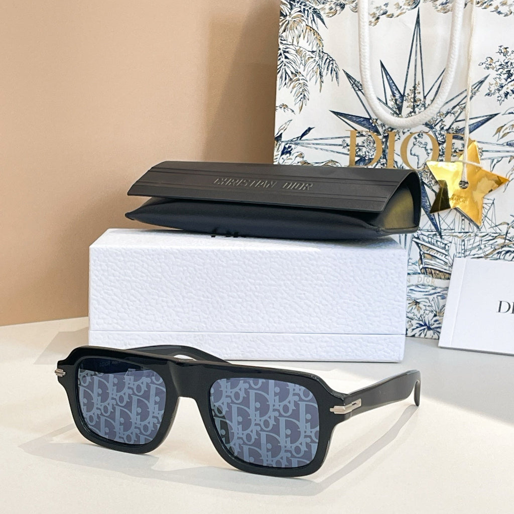 DIOR MONTAIGNE SUNGLASS BLACKSUIT N2I IN ACETATE