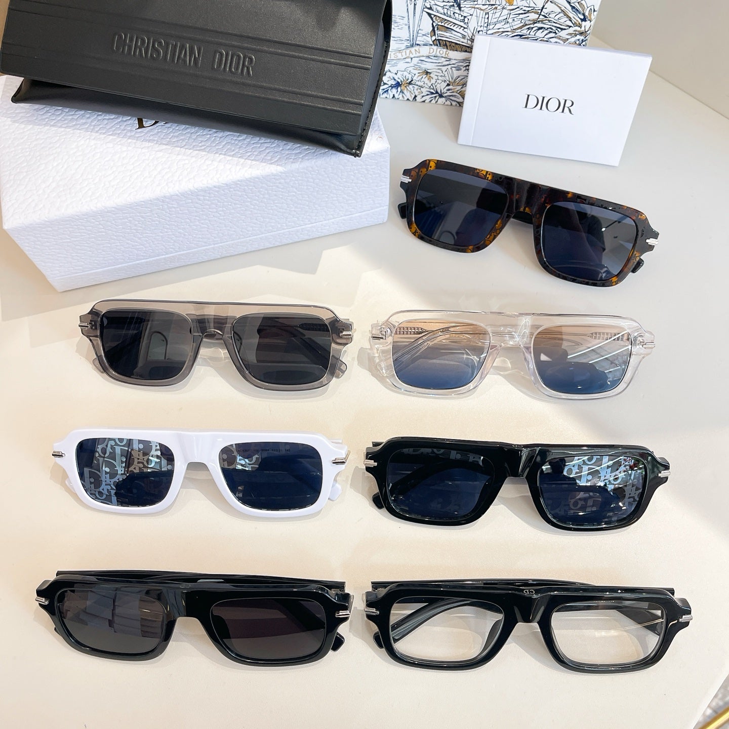 DIOR MONTAIGNE SUNGLASS BLACKSUIT N2I IN ACETATE